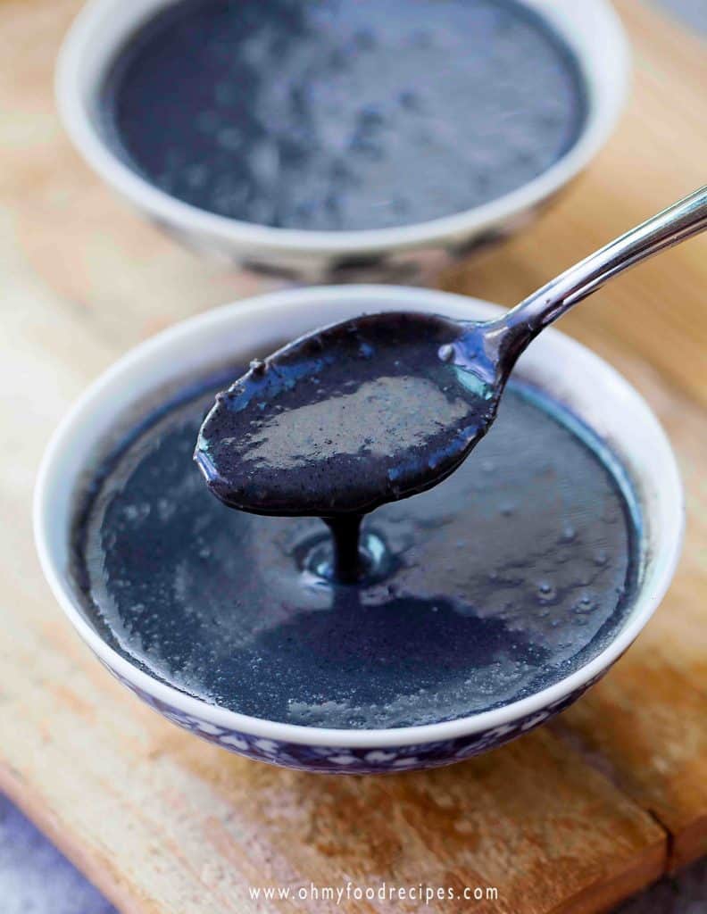 Black Sesame Soup Paste (黑芝麻糊) Oh My Food Recipes
