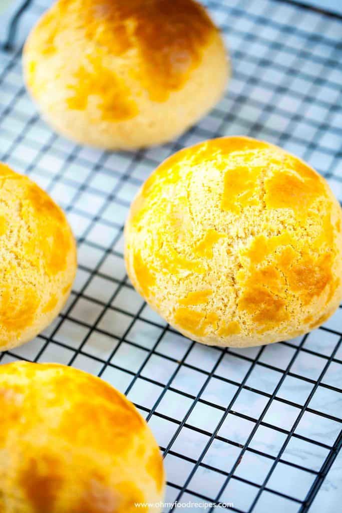 Pineapple Bun (菠蘿包) Bo Lo Bao Oh My Food Recipes