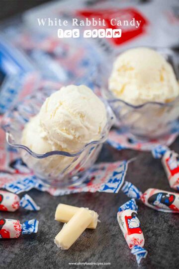 Glace White Rabbit White Rabbit Candy Ice Cream (大白兔糖雪糕) - Oh My Food Recipes