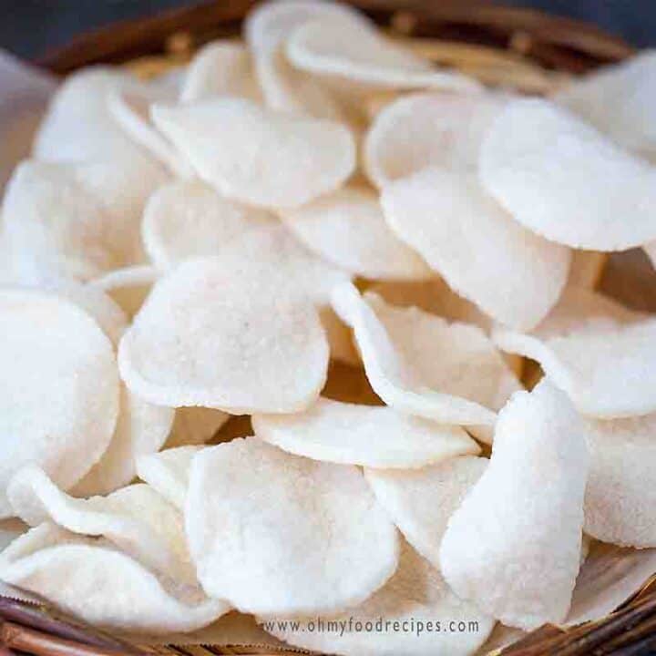 Shrimp Chips Crispy and Tasty (蝦片) Oh My Food Recipes