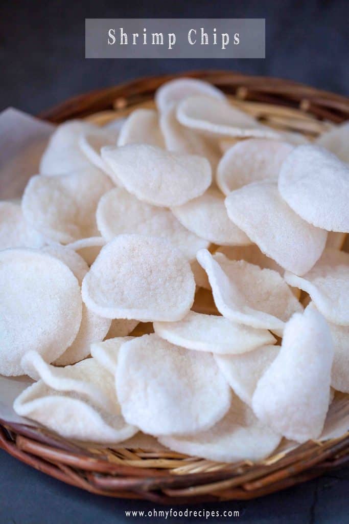 Shrimp Chips Crispy and Tasty (蝦片) Oh My Food Recipes