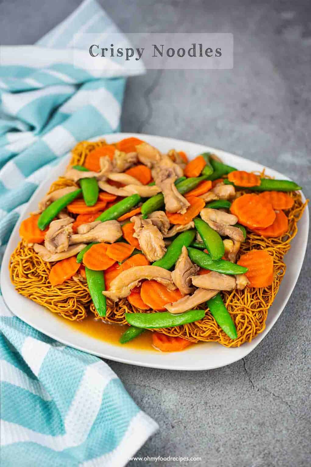 Crispy noodles Oh My Food Recipes