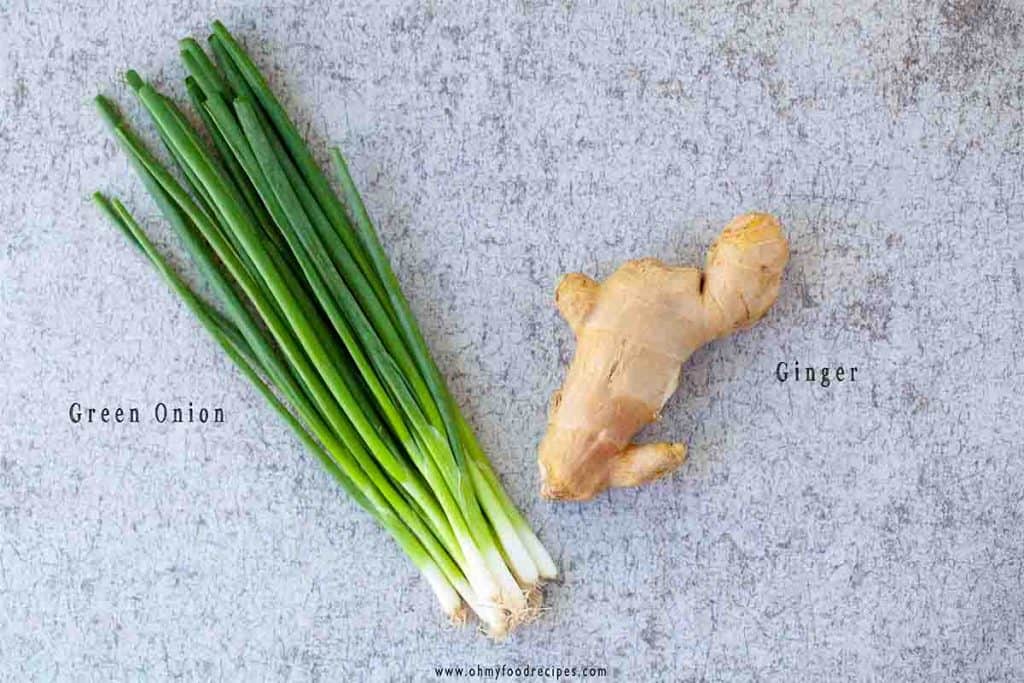 Ginger Scallion Sauce (薑蓉) Oh My Food Recipes