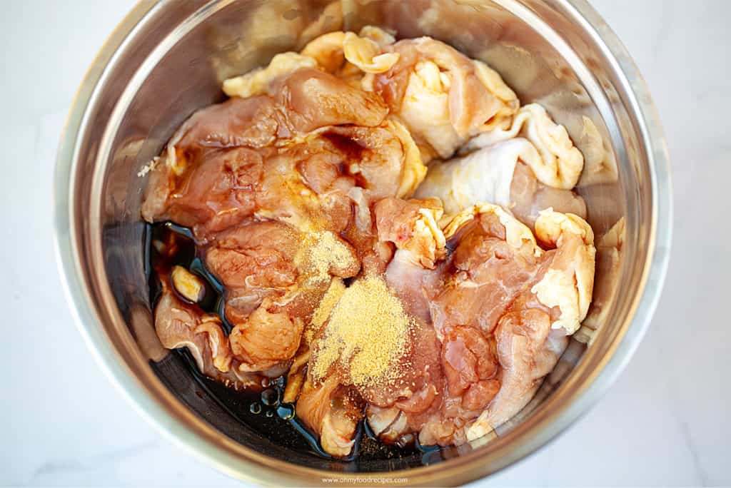 Chicken Chop With Black Pepper Sauce é»'æ¤'éæ' Oh My Food Recipes