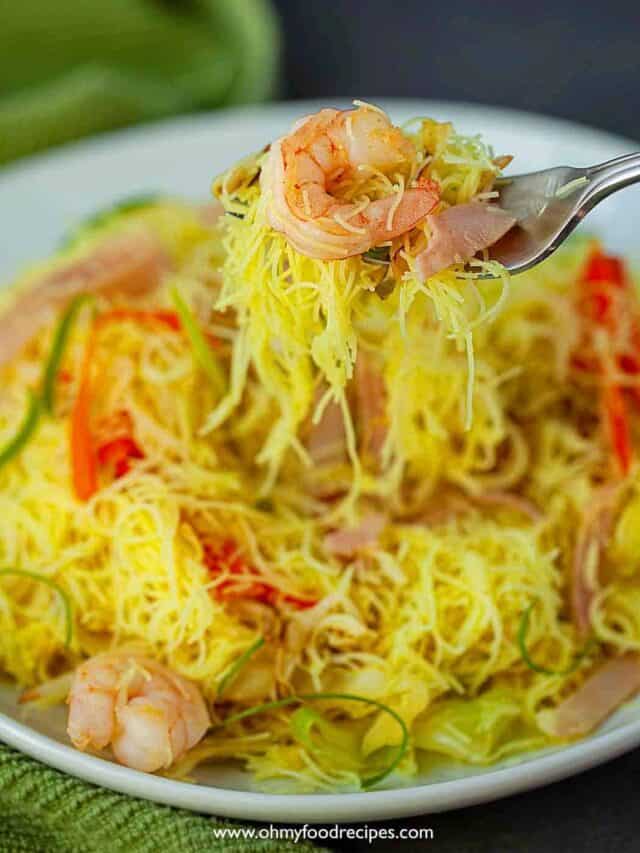 Singapore Rice Noodles Oh My Food Recipes