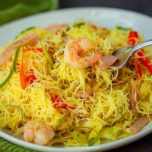 Singapore Rice Noodles (星州米粉) Oh My Food Recipes