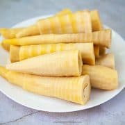 boiled fresh bamboo shoots
