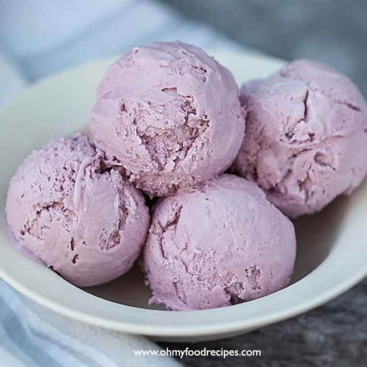 Taro Ice Cream Recipe (香芋雪糕) Oh My Food Recipes