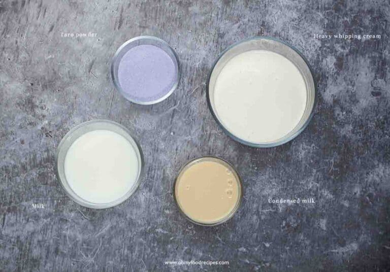 Taro Ice Cream Recipe (香芋雪糕) Oh My Food Recipes