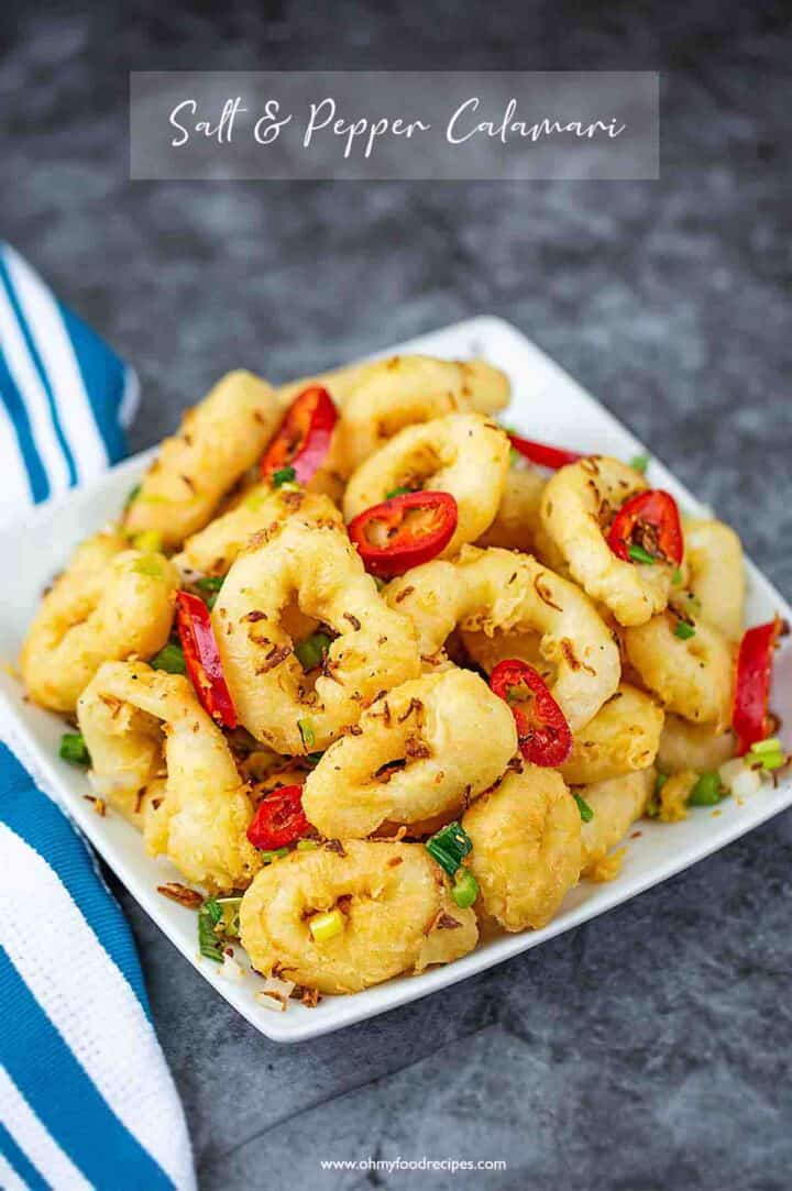 Salt and Pepper Squid Oh My Food Recipes