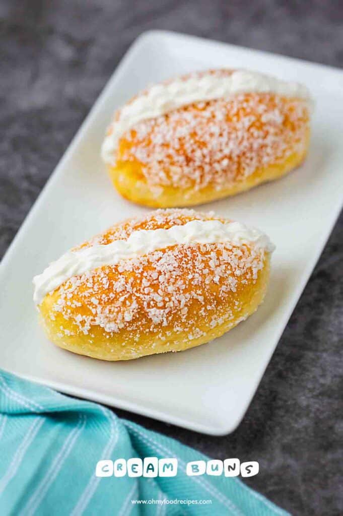 Cream Bun Oh My Food Recipes